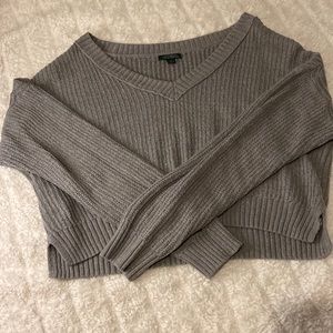 Wild Fable Cropped Sweater. Size: M fits like a small. Color: Grey.